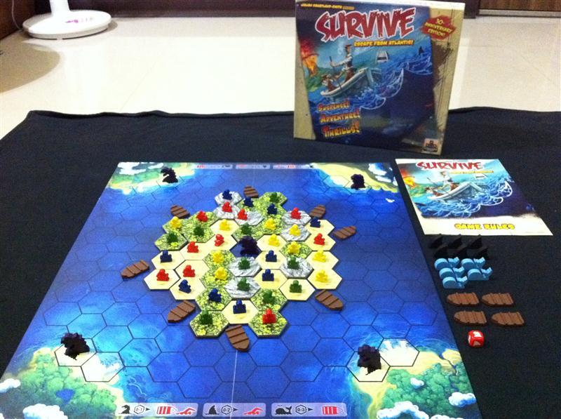 逃離亞特蘭提斯 - THE ISLAND (Survive: Escape from Atlantis!) - Boardgamefever