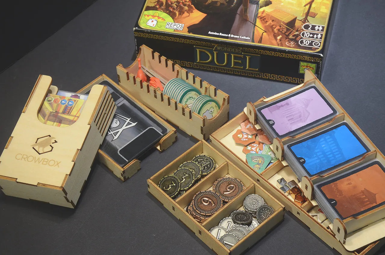 烏鴉盒子-七大奇蹟對決 7 Wonders Duel 桌遊收納盒 - Boardgamefever