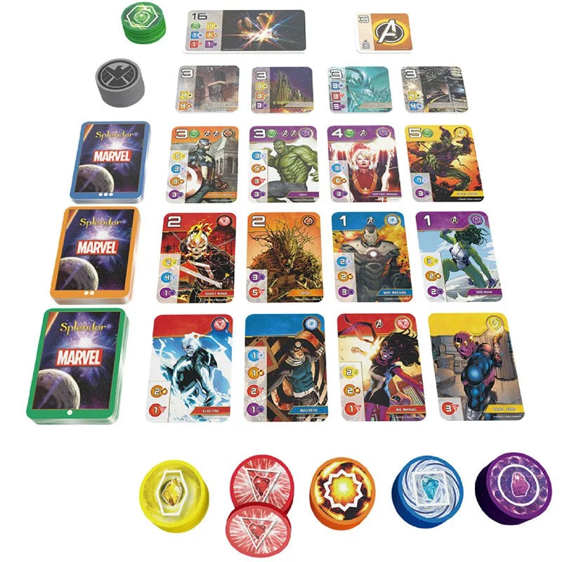 璀璨寶石: 漫威 Splendor Marvel - Boardgamefever