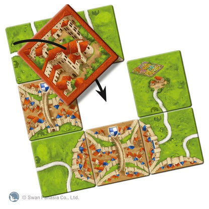 卡卡頌2.0僧院與市長 - 中文版 - Boardgamefever