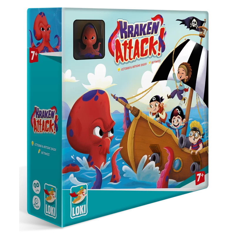 小海盜的驚險奇航 Kraken Attack!- 中英文版 - Boardgamefever