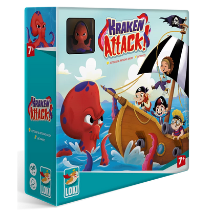 小海盜的驚險奇航 Kraken Attack!- 中英文版 - Boardgamefever