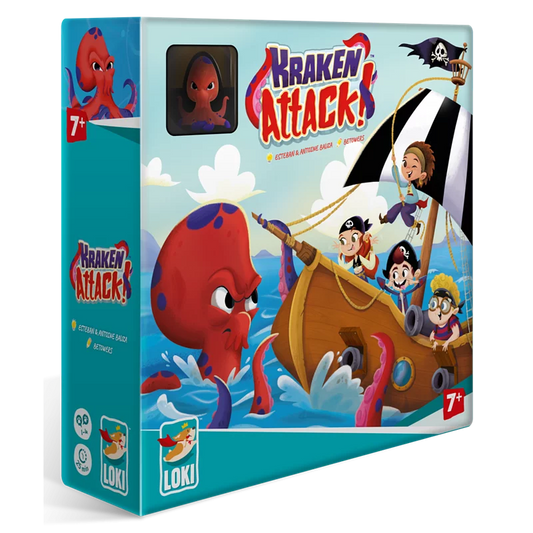 小海盜的驚險奇航 Kraken Attack!- 中英文版 - Boardgamefever