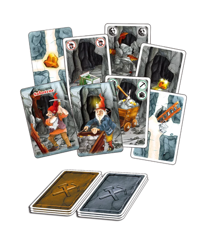 矮人掘金-Saboteur - Boardgamefever