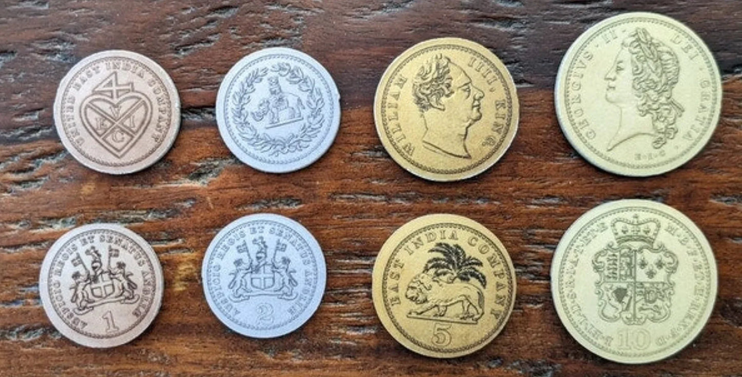 John Company Metal Coin - Boardgamefever