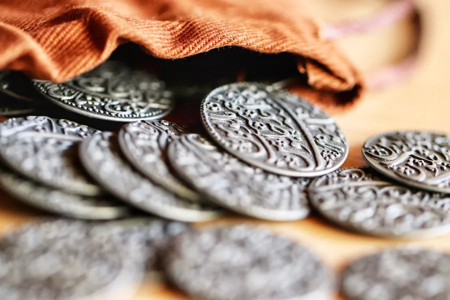 Pax Pamir: Second Edition Metal Coins - Boardgamefever