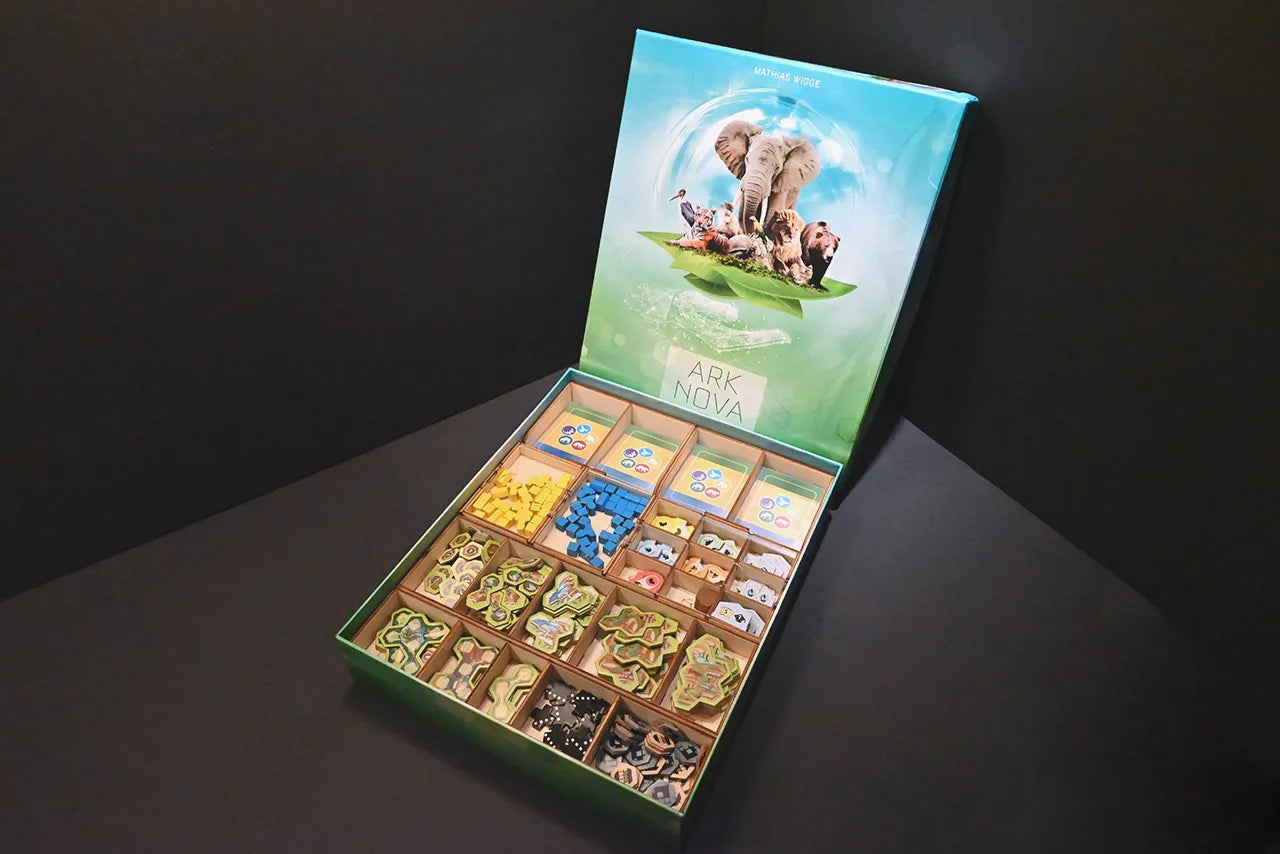 烏鴉盒子-方舟動物園 Ark Nova 桌遊收納盒 - Boardgamefever