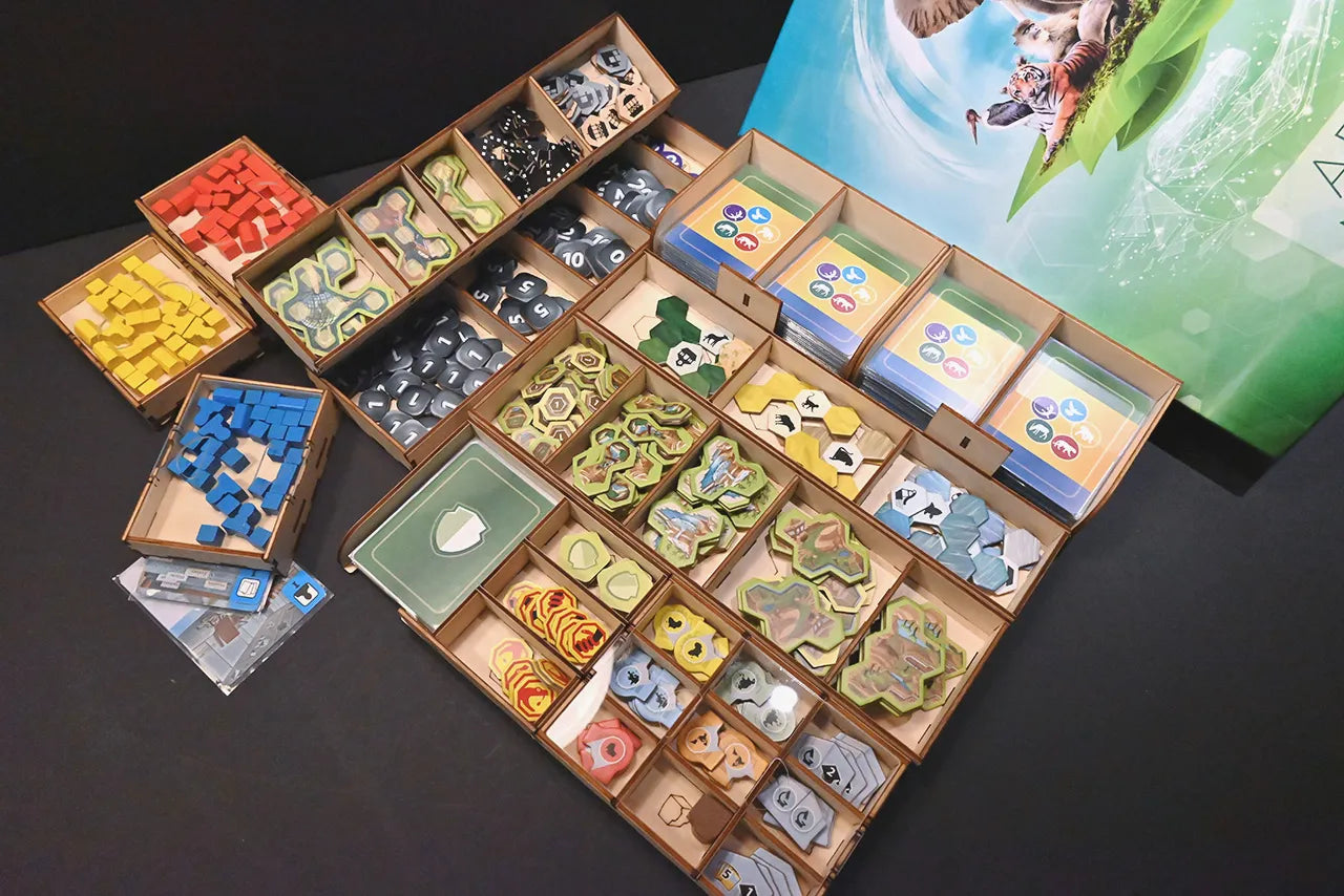 烏鴉盒子-方舟動物園 Ark Nova 桌遊收納盒 - Boardgamefever