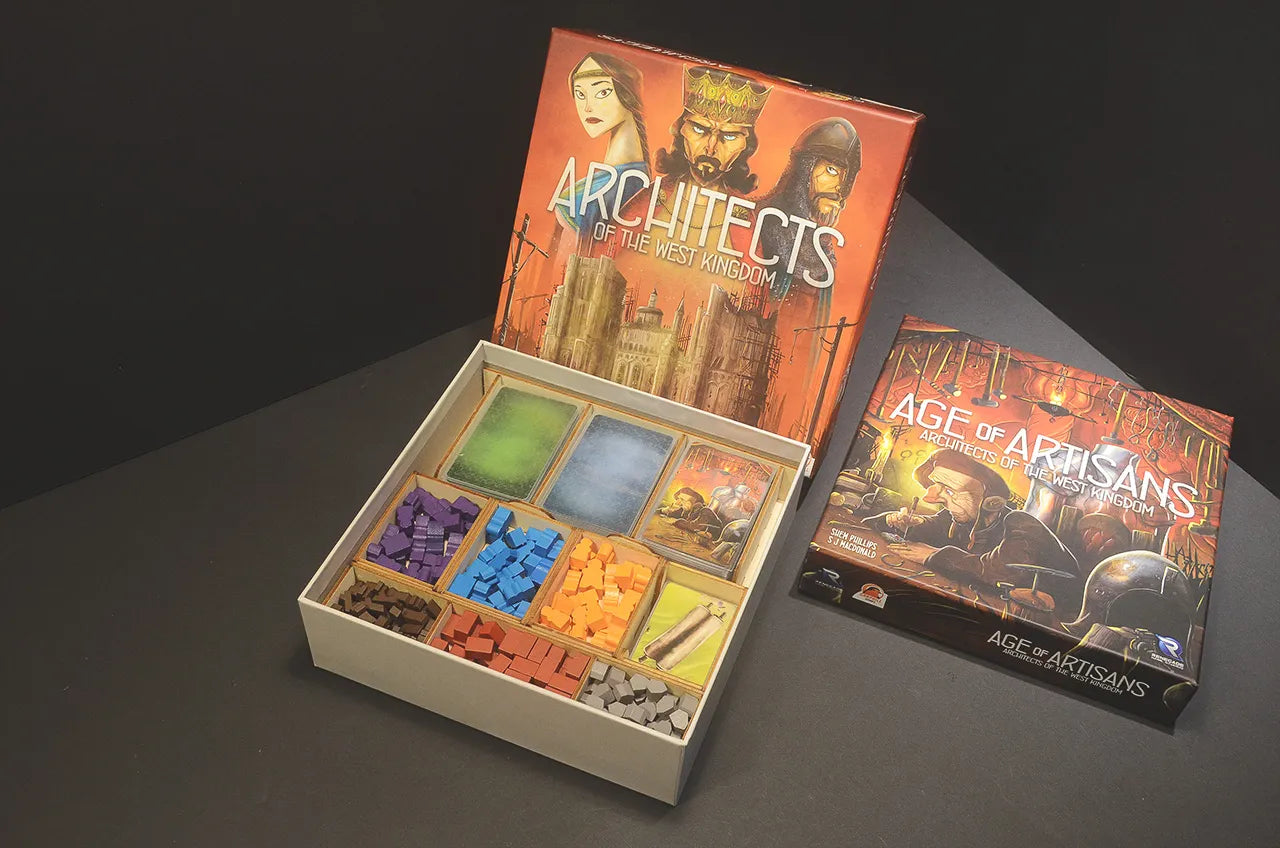 烏鴉盒子-西國建築師 Architects of the West Kingdom 桌遊收納盒 - Boardgamefever