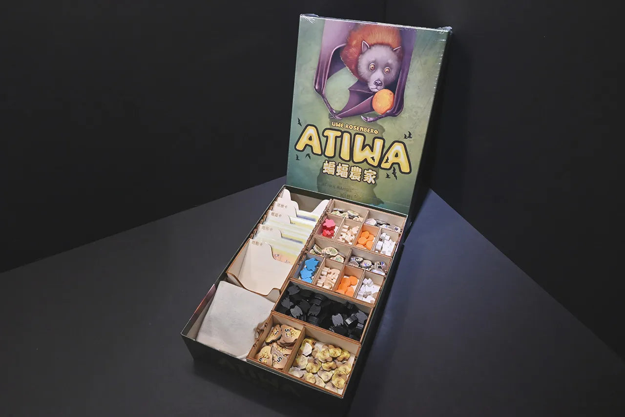 烏鴉盒子-蝙蝠農家 Atiwa 桌遊收納盒 - Boardgamefever