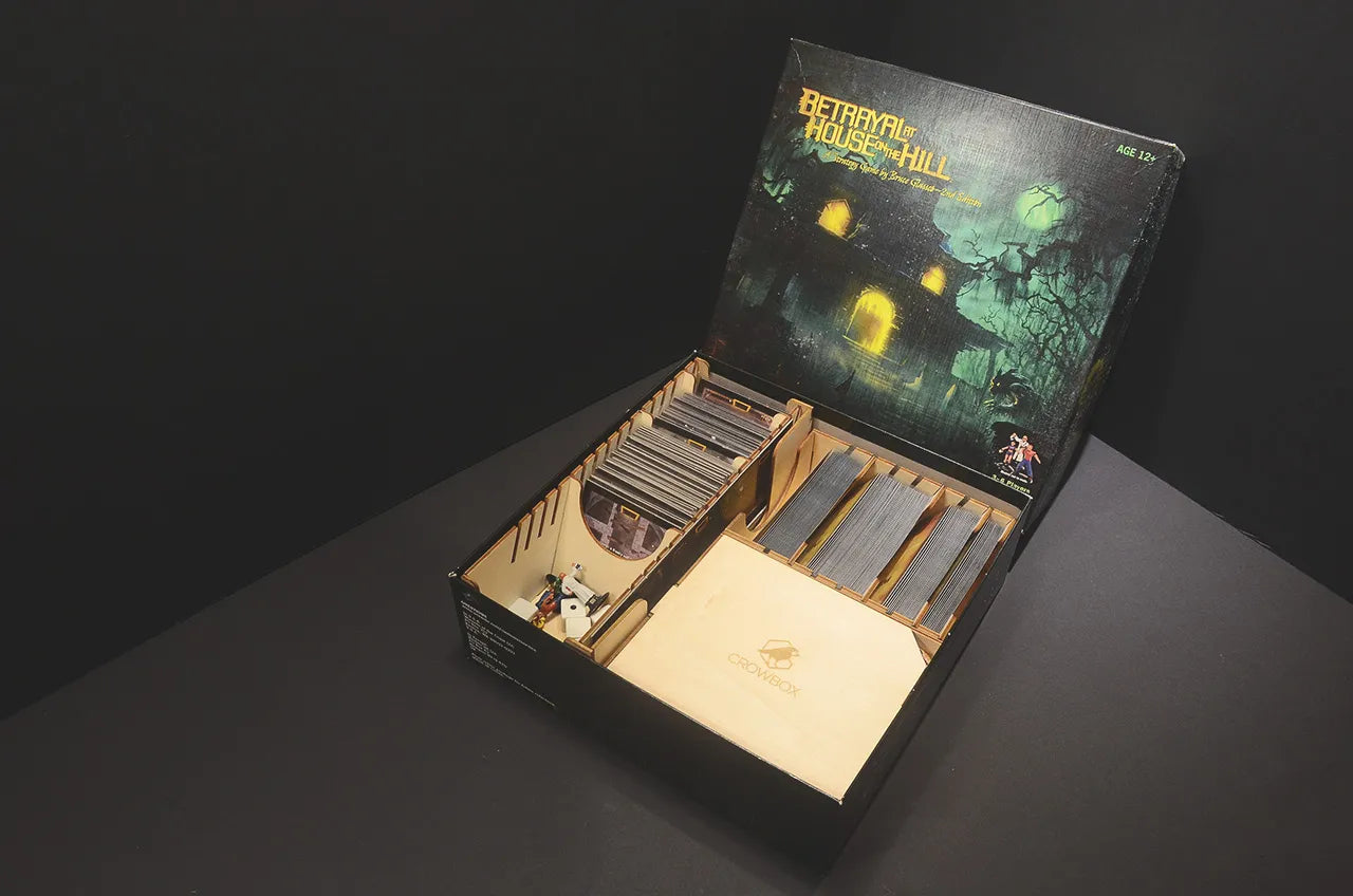 烏鴉盒子-山中小屋 Betrayal at House on the Hill 桌遊收納盒 - Boardgamefever