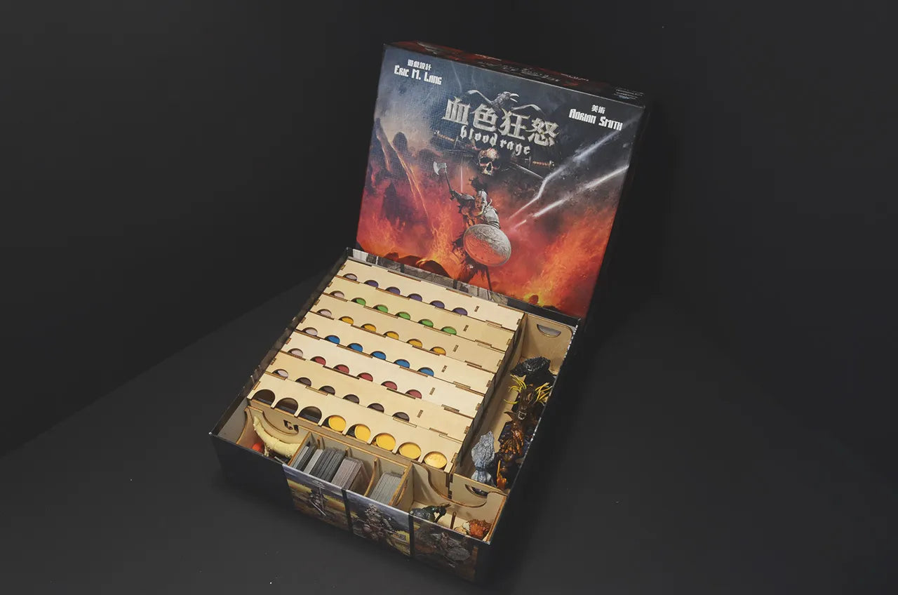 烏鴉盒子-血色狂怒 Blood Rage 桌遊收納盒 - Boardgamefever