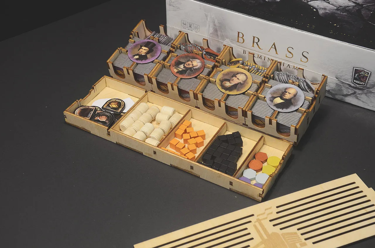 烏鴉盒子-工業革命(豪華版) Brass Deluxe Edition 桌遊收納盒 - Boardgamefever