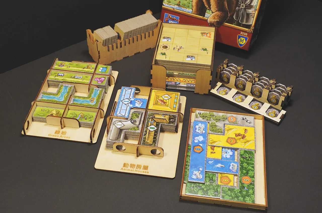 烏鴉盒子-熊熊公園 Barenpark 桌遊收納盒 - Boardgamefever