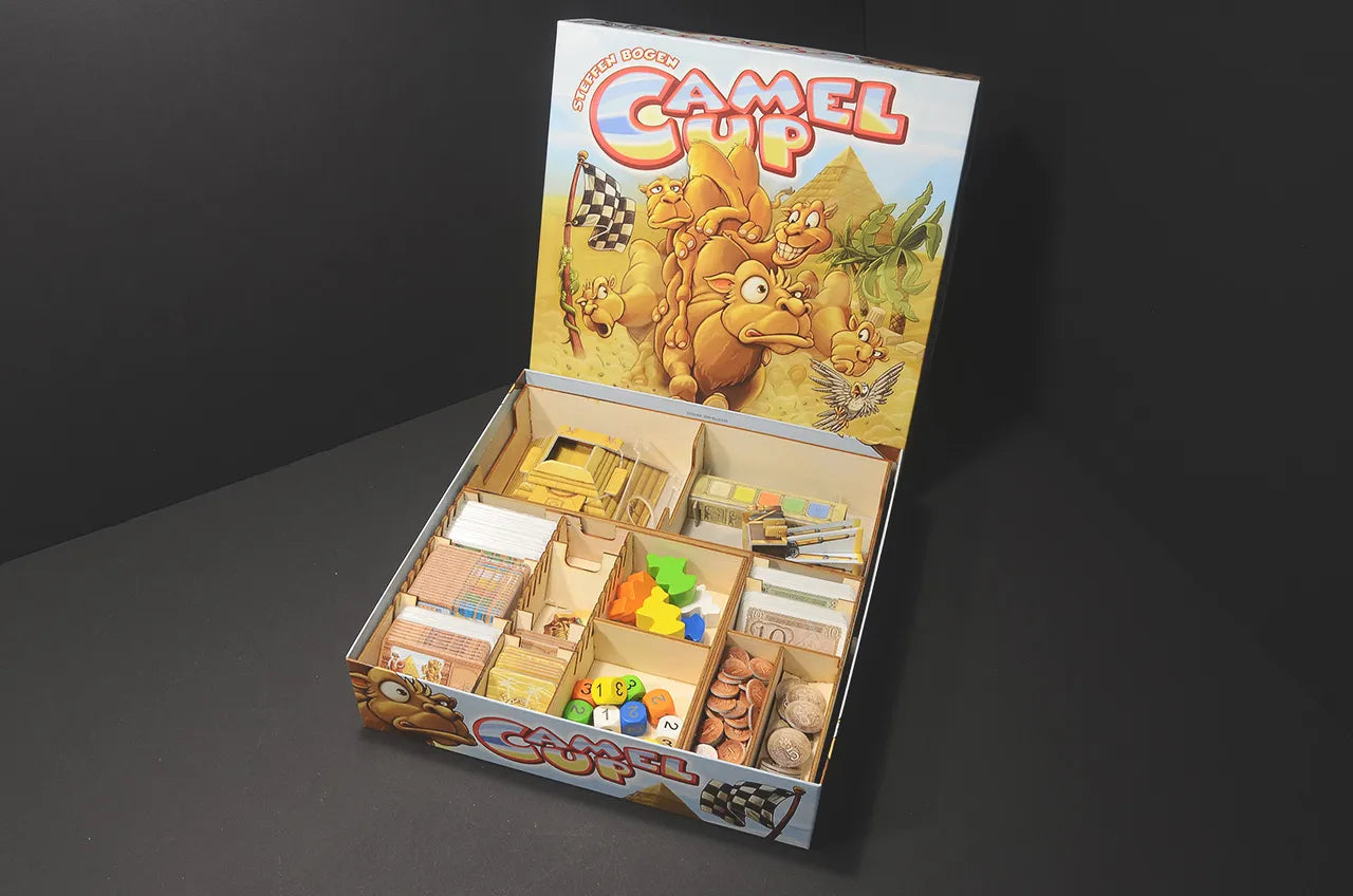 烏鴉盒子-駱駝大賽 Camel Up 桌遊收納盒 - Boardgamefever