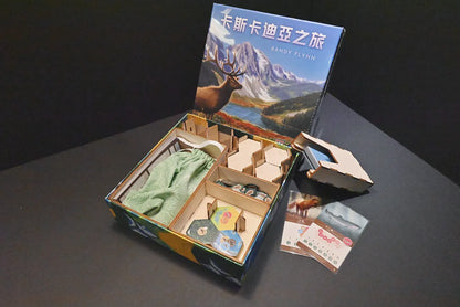 烏鴉盒子-卡斯卡迪亞之旅 Cascadia 桌遊收納盒 - Boardgamefever