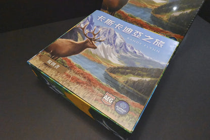 烏鴉盒子-卡斯卡迪亞之旅 Cascadia 桌遊收納盒 - Boardgamefever