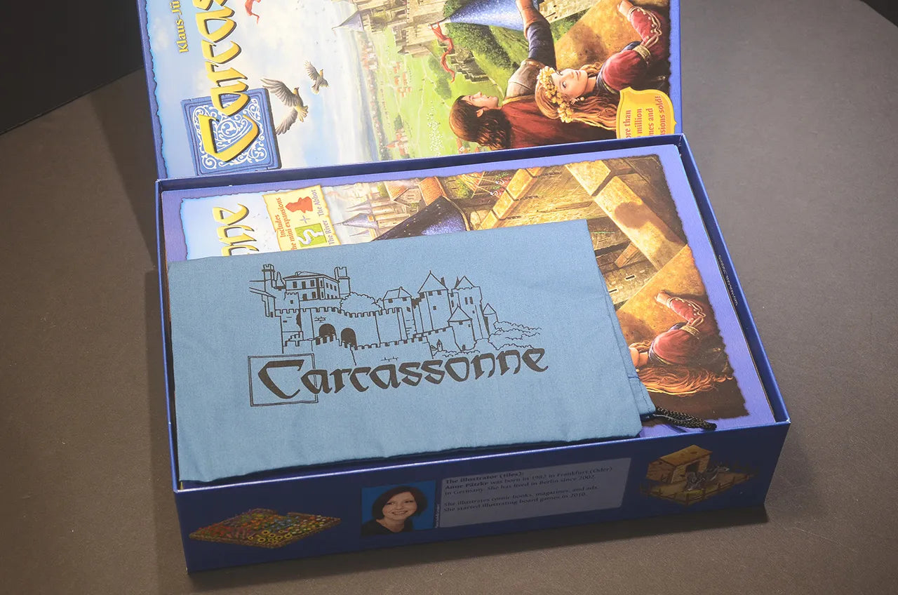 烏鴉盒子-卡卡頌 Carcassonne 桌遊收納盒 - Boardgamefever