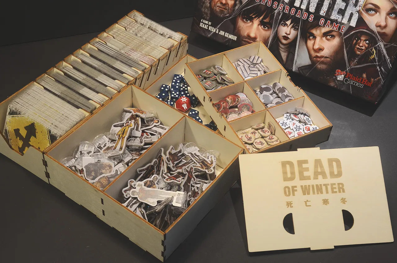 烏鴉盒子-死亡寒冬 Dead of Winter 桌遊收納盒 - Boardgamefever