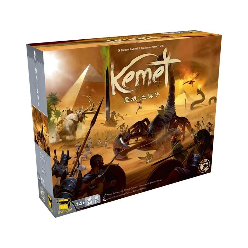 Kemet -聖域：血與沙 - Boardgamefever