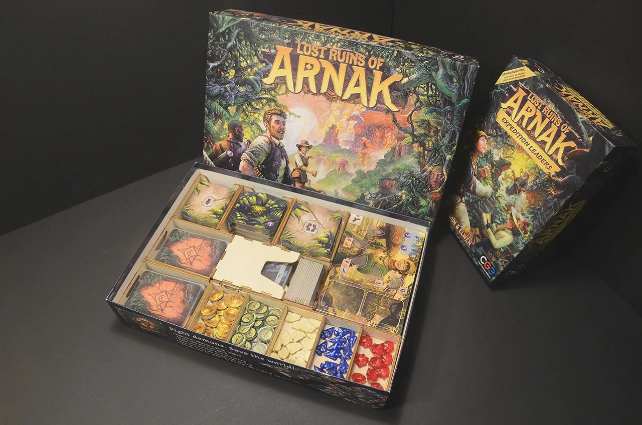 烏鴉盒子-失落的阿納克遺跡 Lost Ruins of Arnak 桌遊收納盒 - Boardgamefever