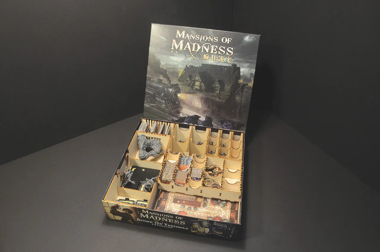 烏鴉盒子-瘋狂詭宅二版 Mansion of Madness Second Edition 桌遊收納盒 - Boardgamefever