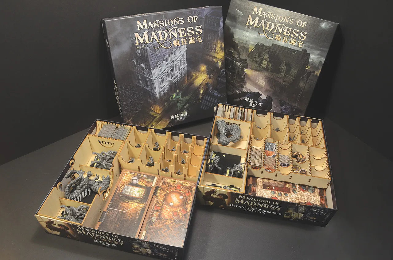 烏鴉盒子-瘋狂詭宅二版 Mansion of Madness Second Edition 桌遊收納盒 - Boardgamefever