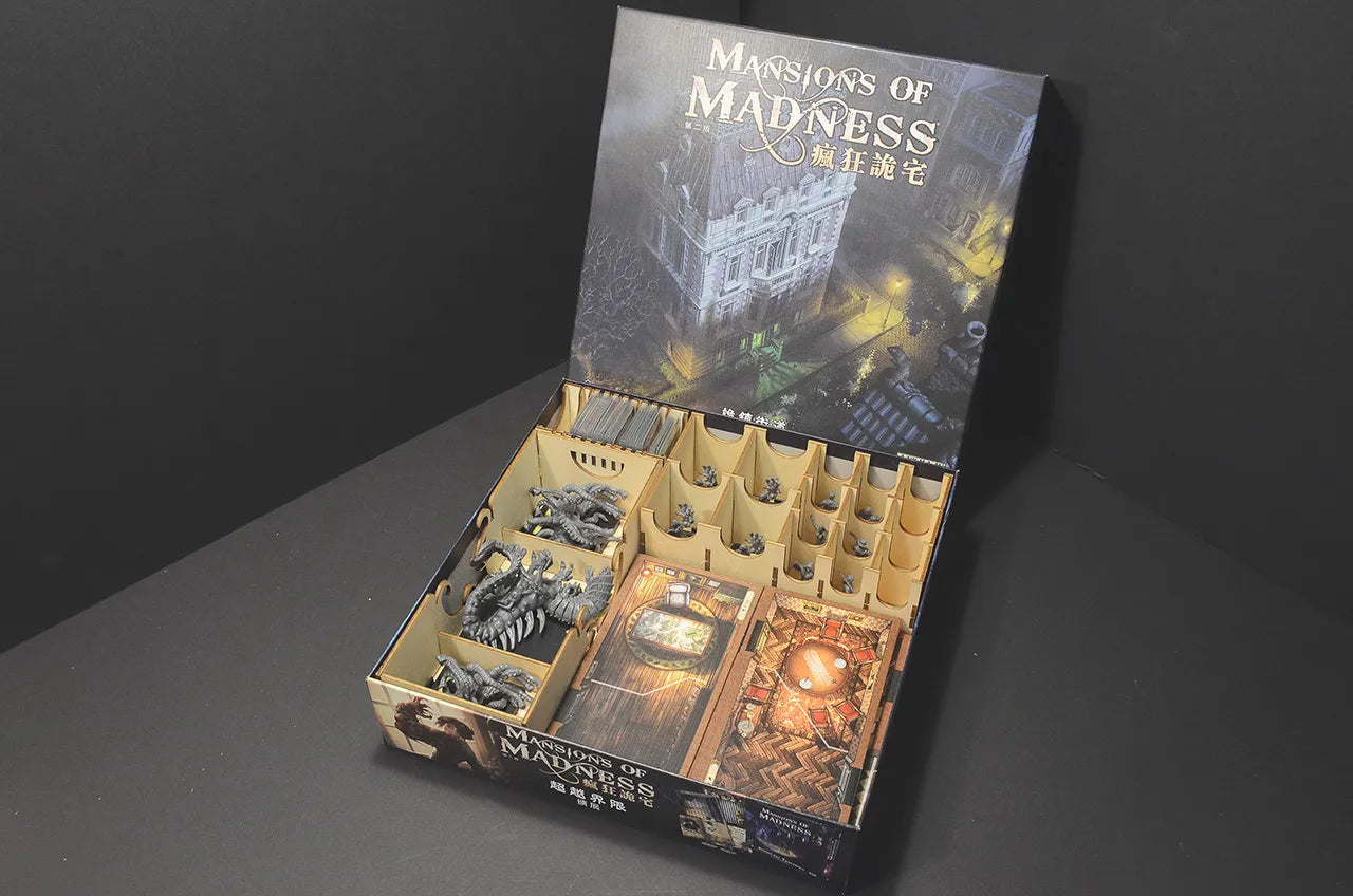 烏鴉盒子-瘋狂詭宅二版 Mansion of Madness Second Edition 桌遊收納盒 - Boardgamefever