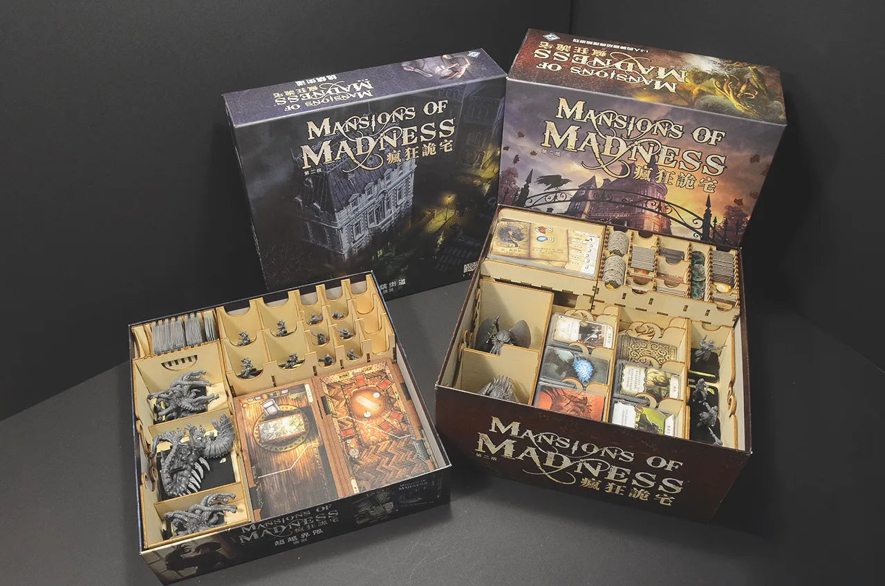 烏鴉盒子-瘋狂詭宅二版 Mansion of Madness Second Edition 桌遊收納盒 - Boardgamefever