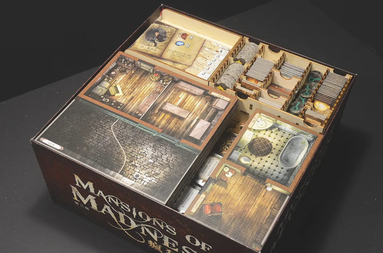 烏鴉盒子-瘋狂詭宅二版 Mansion of Madness Second Edition 桌遊收納盒 - Boardgamefever