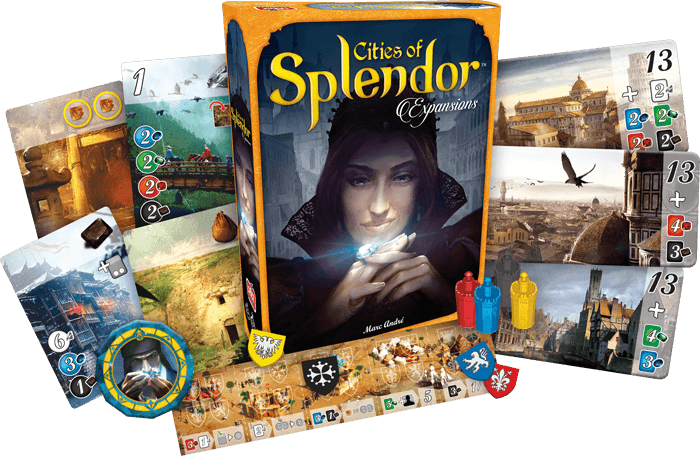 璀璨寶石城市擴充 splendor EX - Boardgamefever