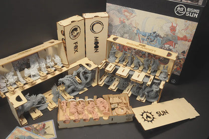 烏鴉盒子-旭日戰魂錄大名秘盒 Rising Sun Daimyo Box 桌遊收納盒 - Boardgamefever