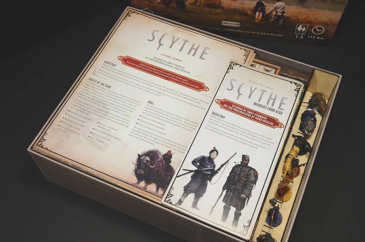 烏鴉盒子-鐮刀戰爭(戰鐮) Scythe 桌遊收納盒 - Boardgamefever