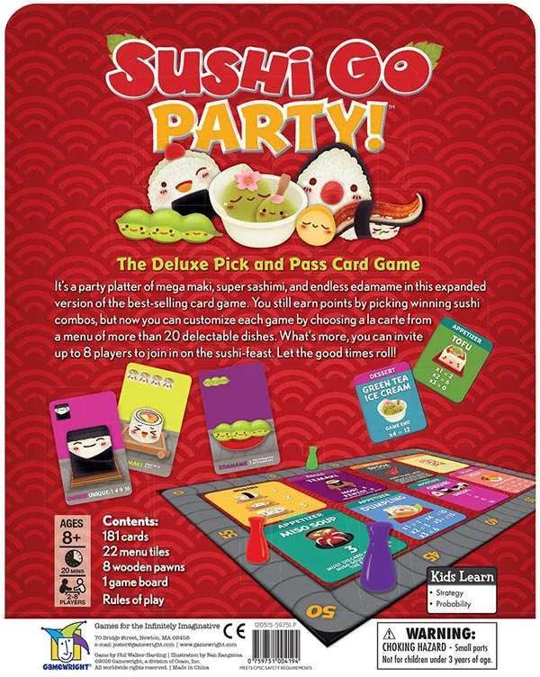 迴轉壽司派對版 Sushi Go Party! (中文) - Boardgamefever