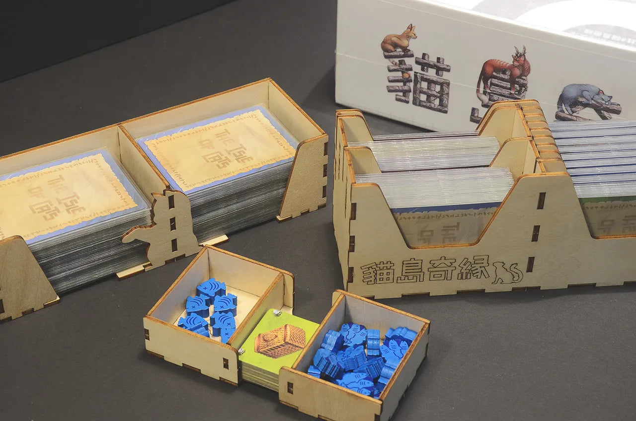 烏鴉盒子-貓島奇緣 The Isle of Cats 桌遊收納盒 - Boardgamefever