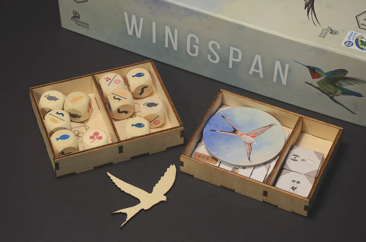 烏鴉盒子-展翅翱翔 Wingspan 桌遊收納盒 - Boardgamefever